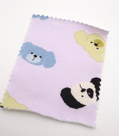 【25SS-401】わんたんズプリントミニ裏毛　/0.5ｙあたり=～1105円