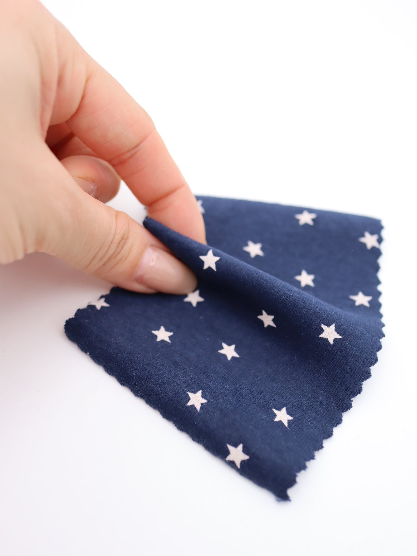 星ドット・ストレッチコットンフライス｜147cm広幅・綿95% PU5%｜高復元・高通気・多色展開｜レギンス・ドッグウェア・ベビー向け｜26SS-152【生地仕入れ代行卸】