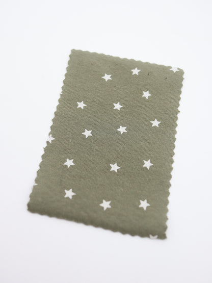 星ドット・ストレッチコットンフライス｜147cm広幅・綿95% PU5%｜高復元・高通気・多色展開｜レギンス・ドッグウェア・ベビー向け｜26SS-152【生地仕入れ代行卸】