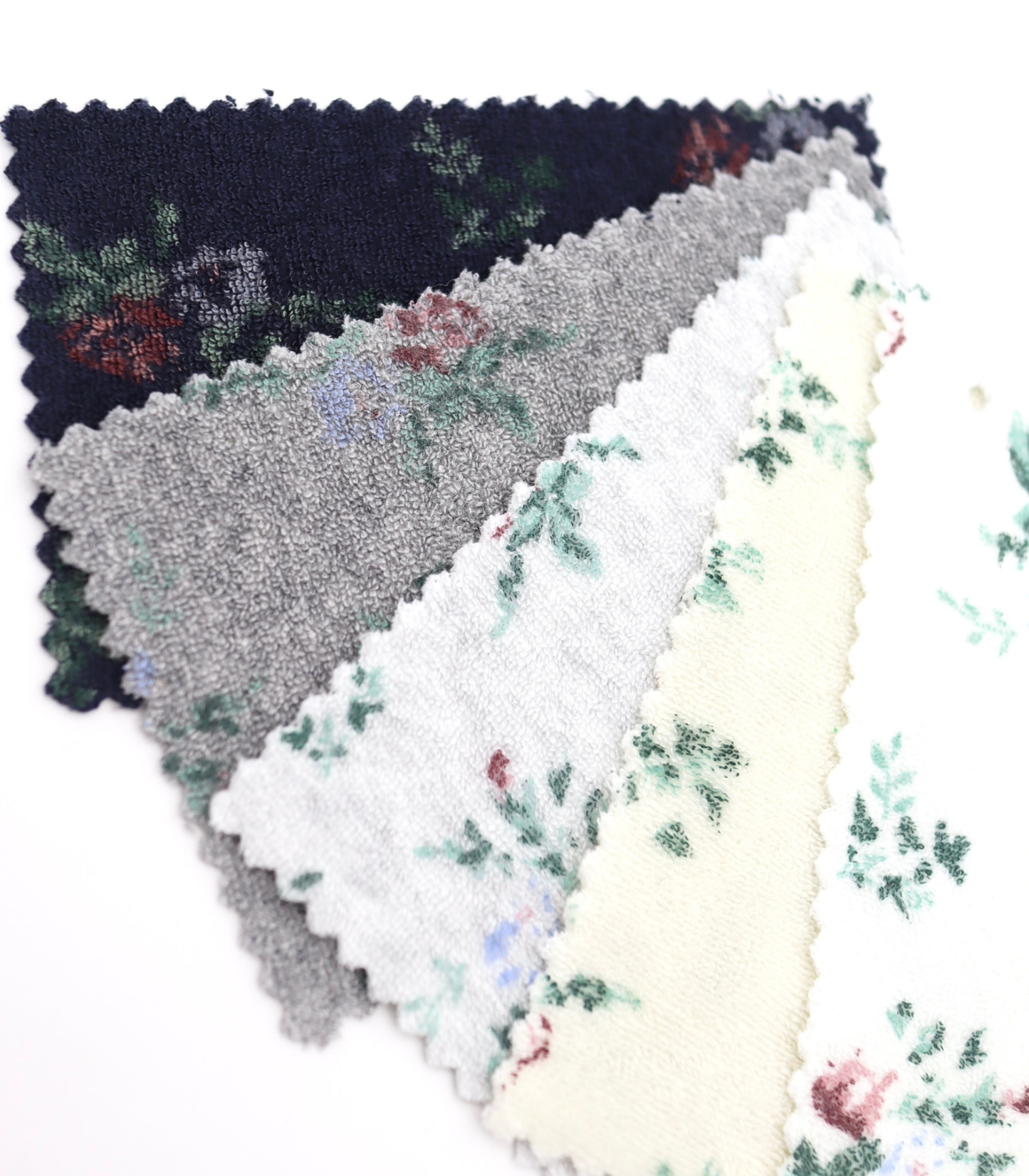 【25SS-418】花柄プリントパイル　/0.5ｙあたり=～1140円