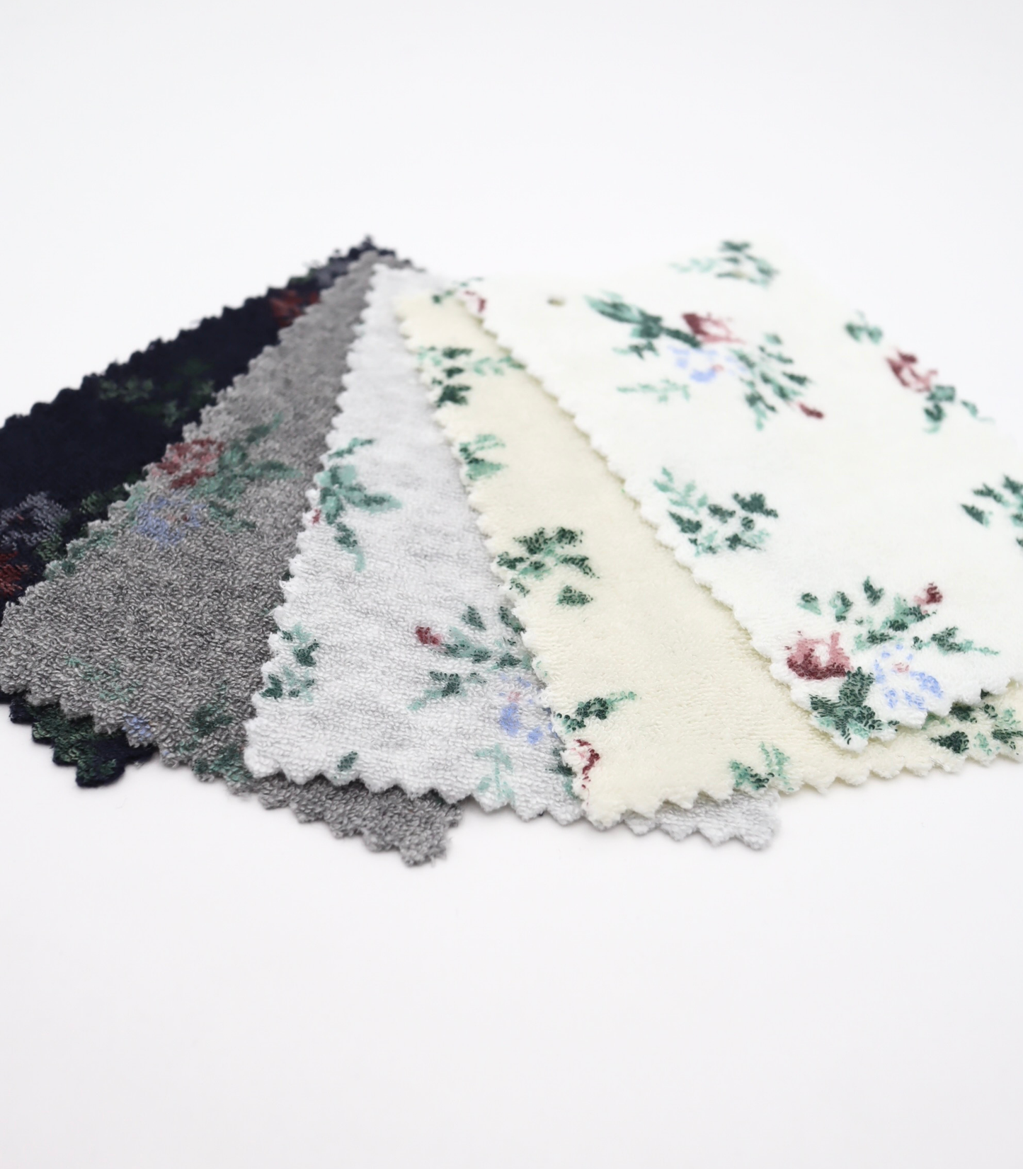 【25SS-418】花柄プリントパイル　/0.5ｙあたり=～1140円