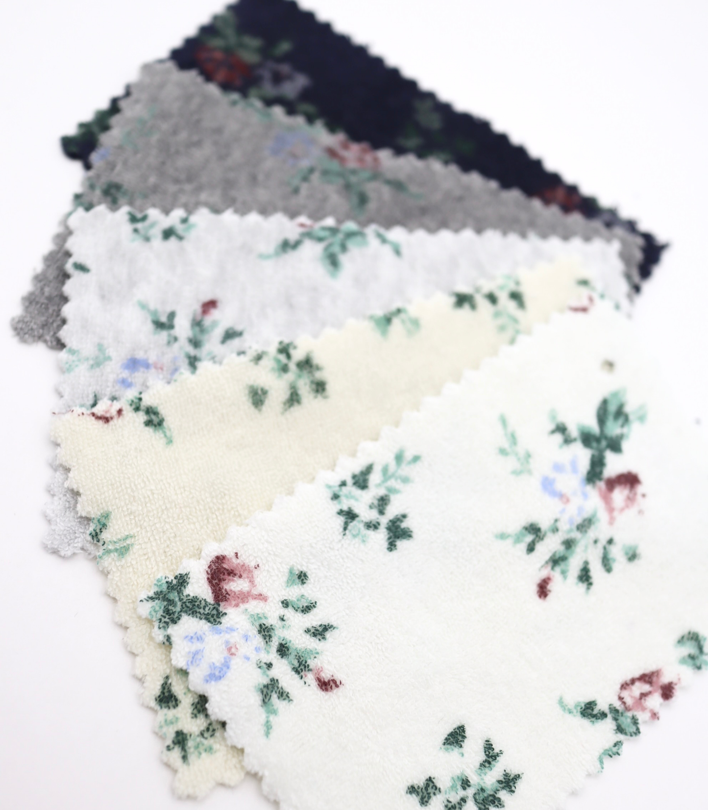 【25SS-418】花柄プリントパイル　/0.5ｙあたり=～1140円