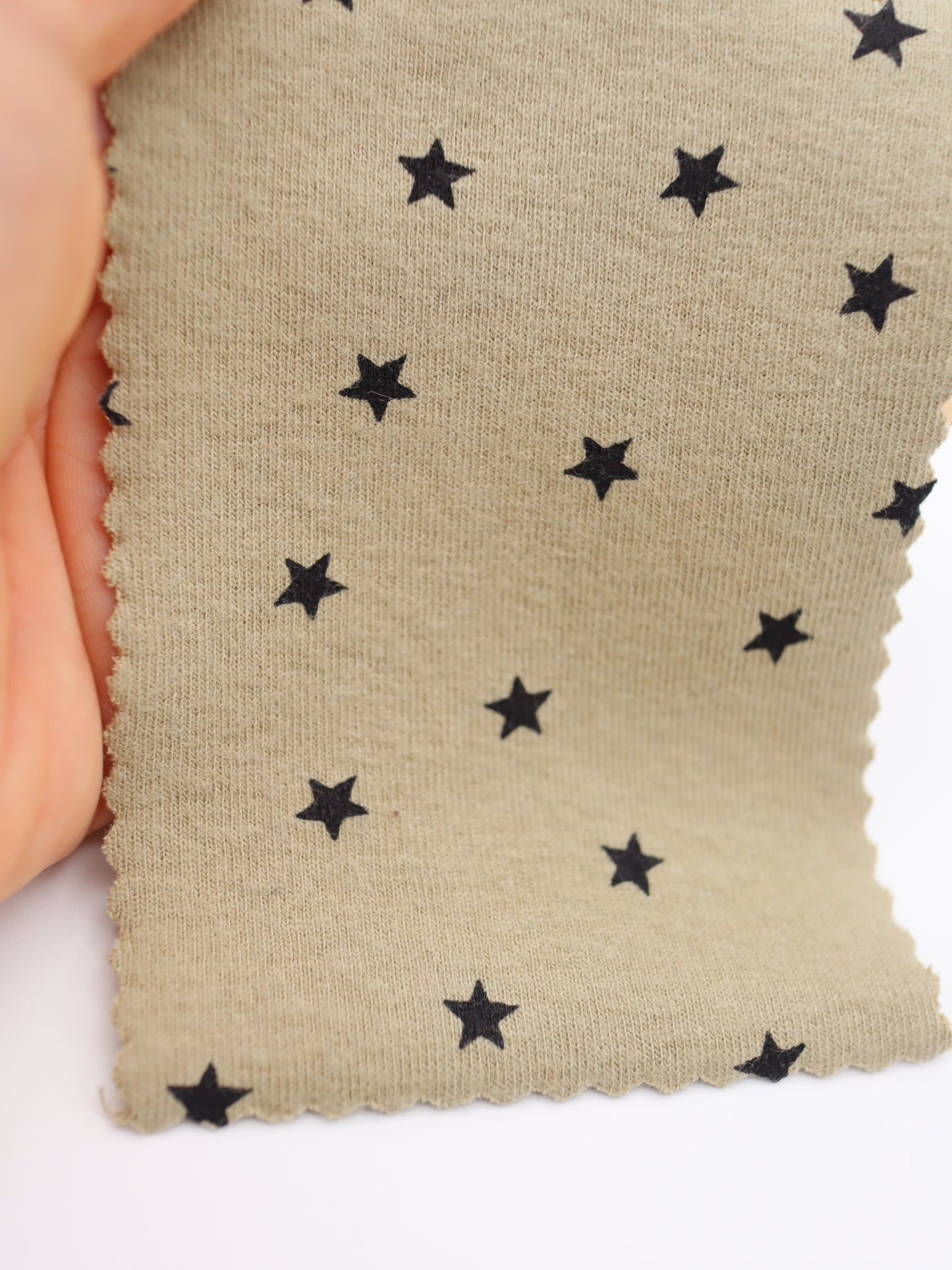 星ドット・ストレッチコットンフライス｜147cm広幅・綿95% PU5%｜高復元・高通気・多色展開｜レギンス・ドッグウェア・ベビー向け｜26SS-152【生地仕入れ代行卸】
