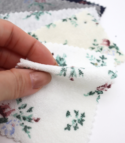 【25SS-418】花柄プリントパイル　/0.5ｙあたり=～1140円