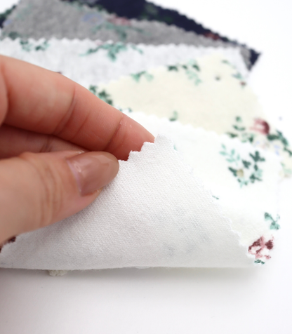 【25SS-418】花柄プリントパイル　/0.5ｙあたり=～1140円