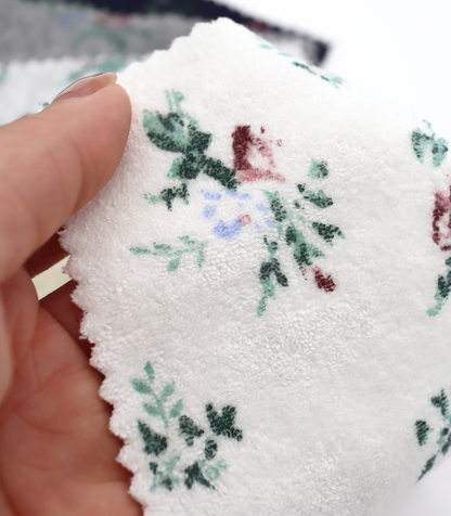 【25SS-418】花柄プリントパイル　/0.5ｙあたり=～1140円