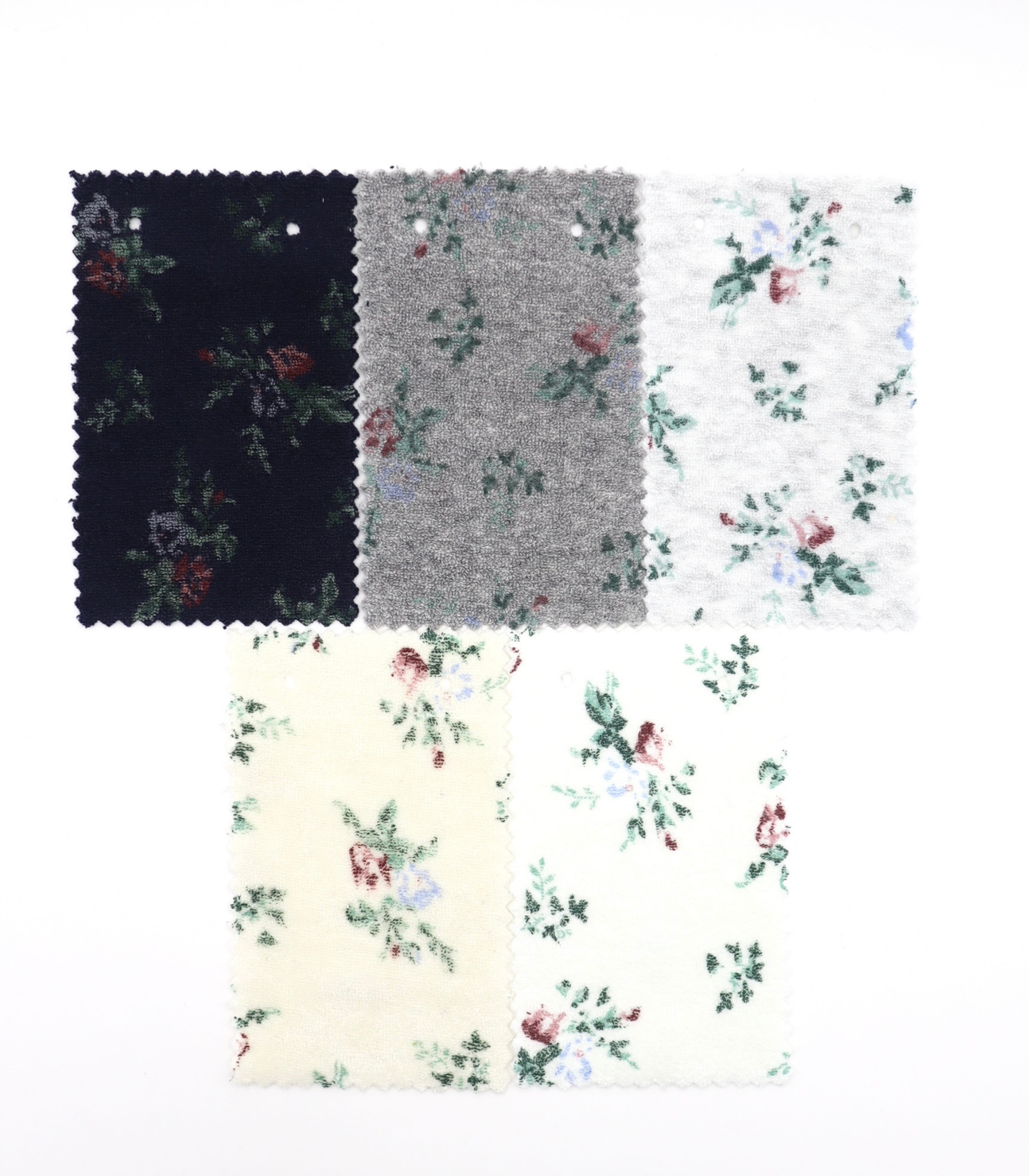 【25SS-418】花柄プリントパイル　/0.5ｙあたり=～1140円