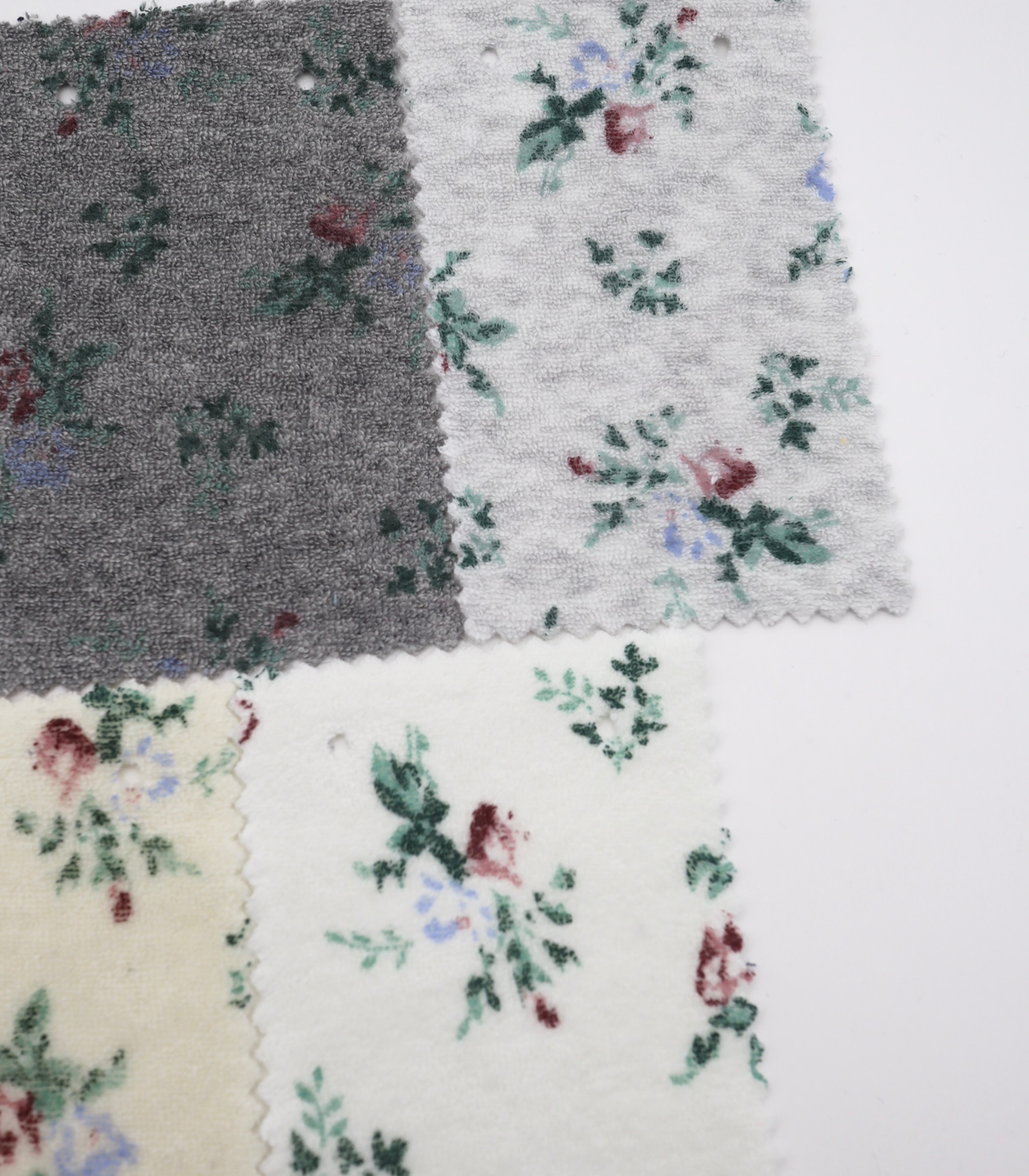 【25SS-418】花柄プリントパイル　/0.5ｙあたり=～1140円