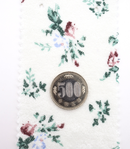 【25SS-418】花柄プリントパイル　/0.5ｙあたり=～1140円