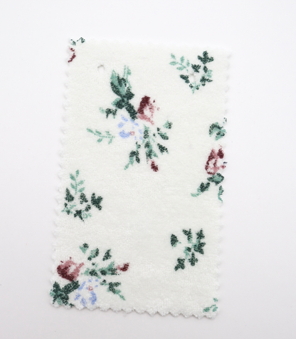 【25SS-418】花柄プリントパイル　/0.5ｙあたり=～1140円