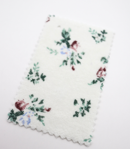 【25SS-418】花柄プリントパイル　/0.5ｙあたり=～1140円