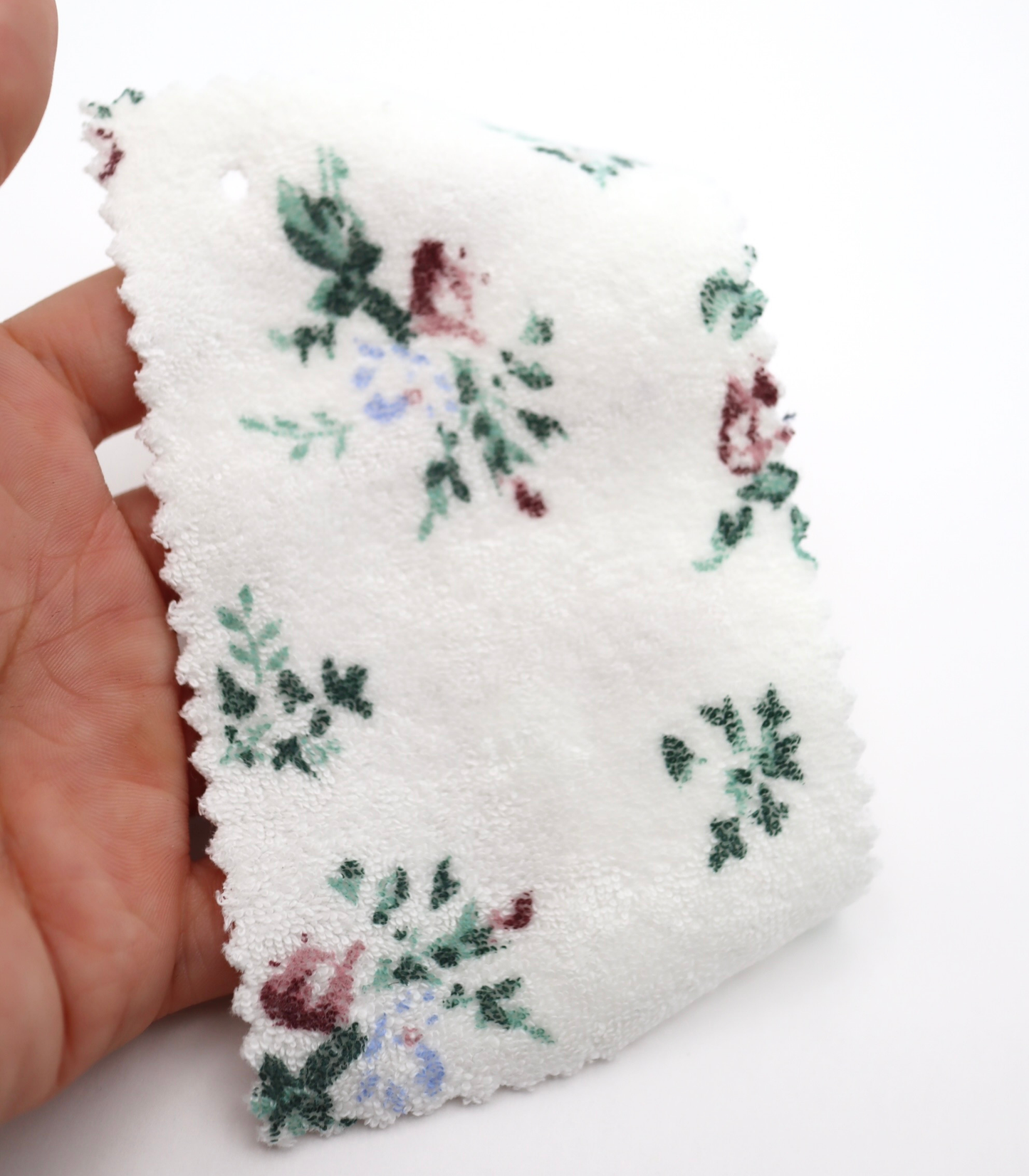 【25SS-418】花柄プリントパイル　/0.5ｙあたり=～1140円