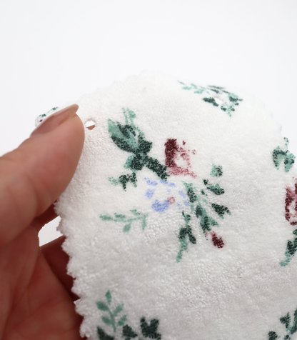 【25SS-418】花柄プリントパイル　/0.5ｙあたり=～1140円