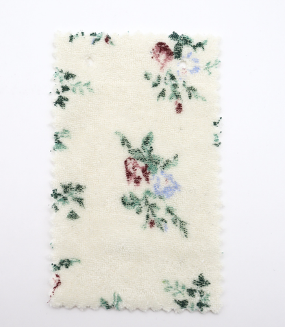 【25SS-418】花柄プリントパイル　/0.5ｙあたり=～1140円