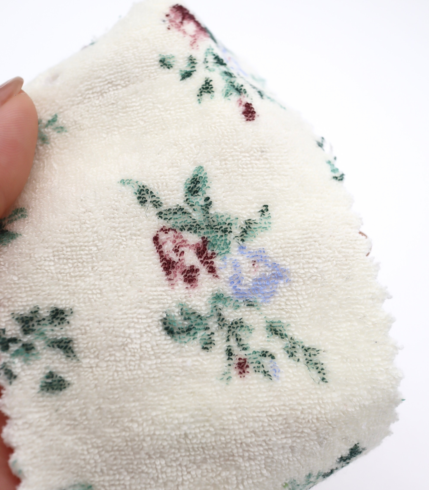 【25SS-418】花柄プリントパイル　/0.5ｙあたり=～1140円