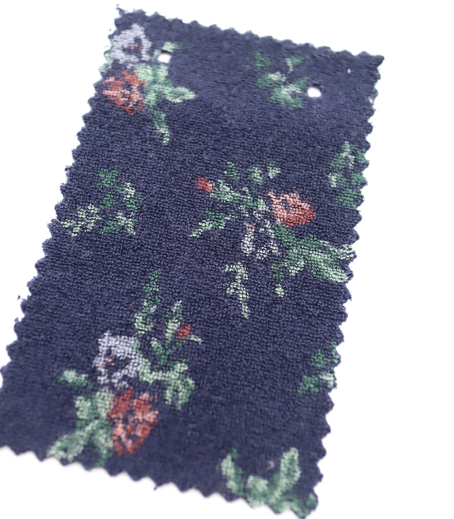 【25SS-418】花柄プリントパイル　/0.5ｙあたり=～1140円