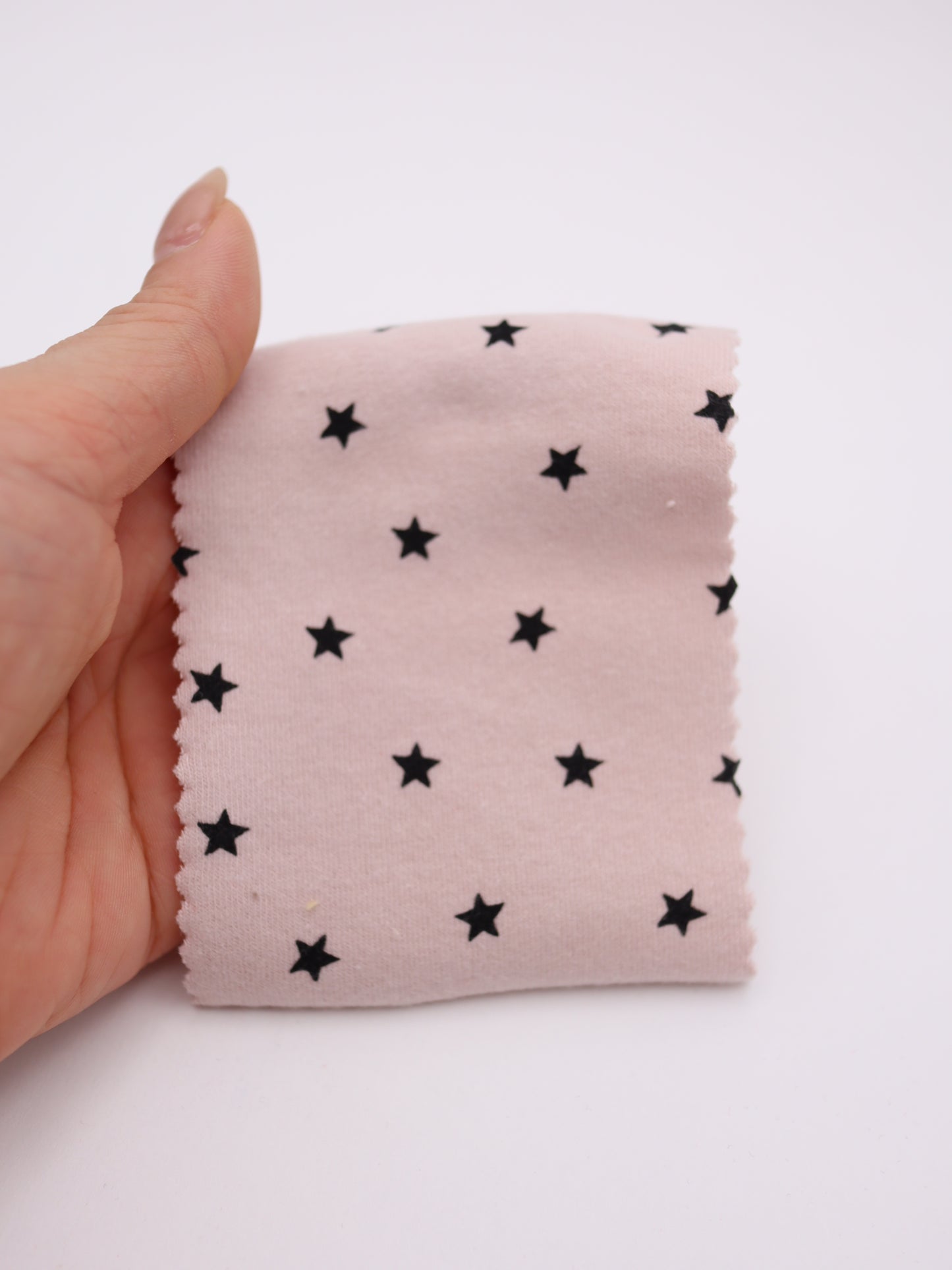 星ドット・ストレッチコットンフライス｜147cm広幅・綿95% PU5%｜高復元・高通気・多色展開｜レギンス・ドッグウェア・ベビー向け｜26SS-152【生地仕入れ代行卸】