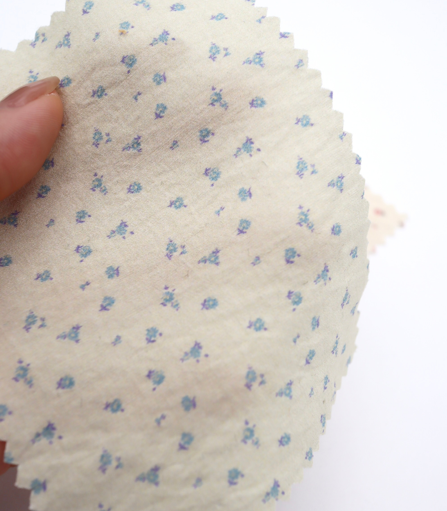 【25SS-419】小花柄プリントタフタワッシャー　/0.5ｙあたり=～850円