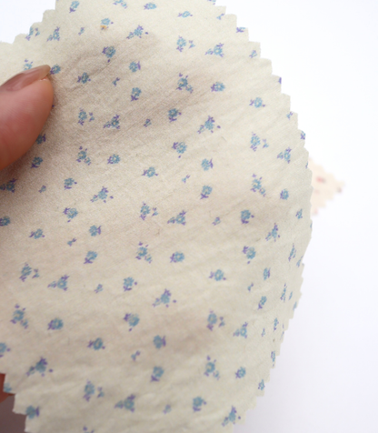 【25SS-419】小花柄プリントタフタワッシャー　/0.5ｙあたり=～850円