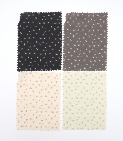 【25SS-419】小花柄プリントタフタワッシャー　/0.5ｙあたり=～850円