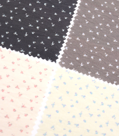 【25SS-419】小花柄プリントタフタワッシャー　/0.5ｙあたり=～850円