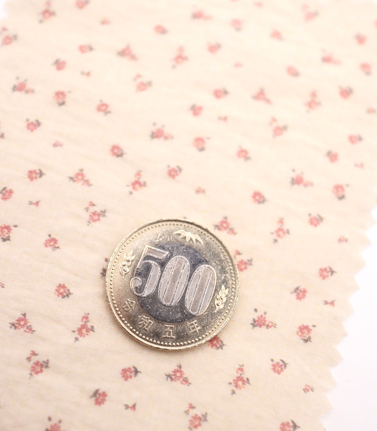 【25SS-419】小花柄プリントタフタワッシャー　/0.5ｙあたり=～850円