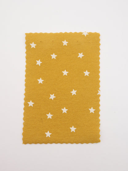 星ドット・ストレッチコットンフライス｜147cm広幅・綿95% PU5%｜高復元・高通気・多色展開｜レギンス・ドッグウェア・ベビー向け｜26SS-152【生地仕入れ代行卸】