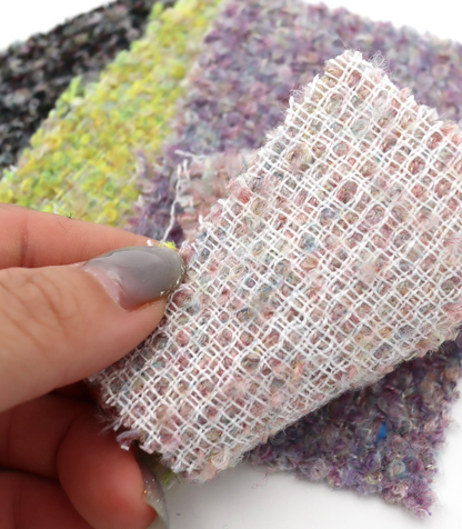 【25SS-153】起毛ループヤーンミックスツイード　/0.5ｙあたり = ～1200円