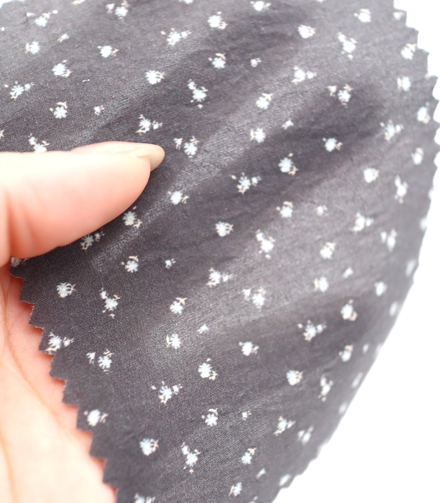 【25SS-419】小花柄プリントタフタワッシャー　/0.5ｙあたり=～850円