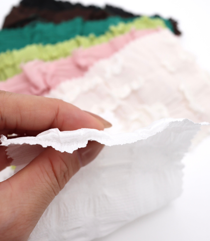 【25SS-406】ぽこぽこチェック柄立体ジャガードリップル　/0.5ｙあたり=～860円