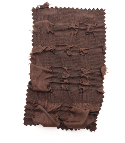 【25SS-406】ぽこぽこチェック柄立体ジャガードリップル　/0.5ｙあたり=～860円