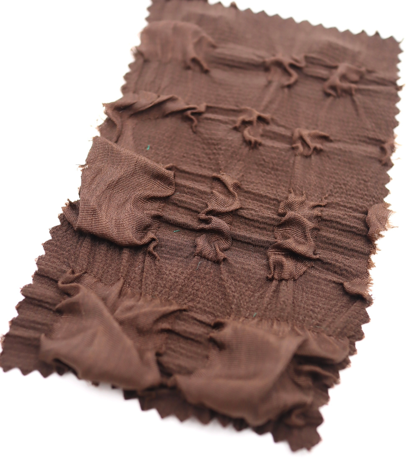 【25SS-406】ぽこぽこチェック柄立体ジャガードリップル　/0.5ｙあたり=～860円