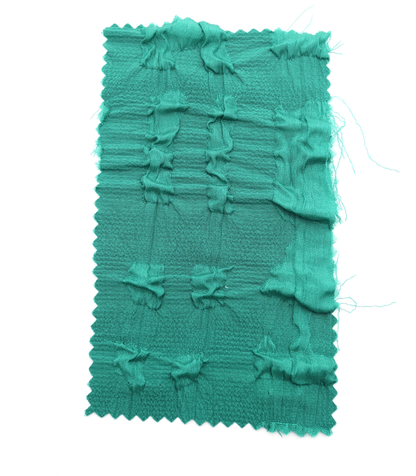 【25SS-406】ぽこぽこチェック柄立体ジャガードリップル　/0.5ｙあたり=～860円