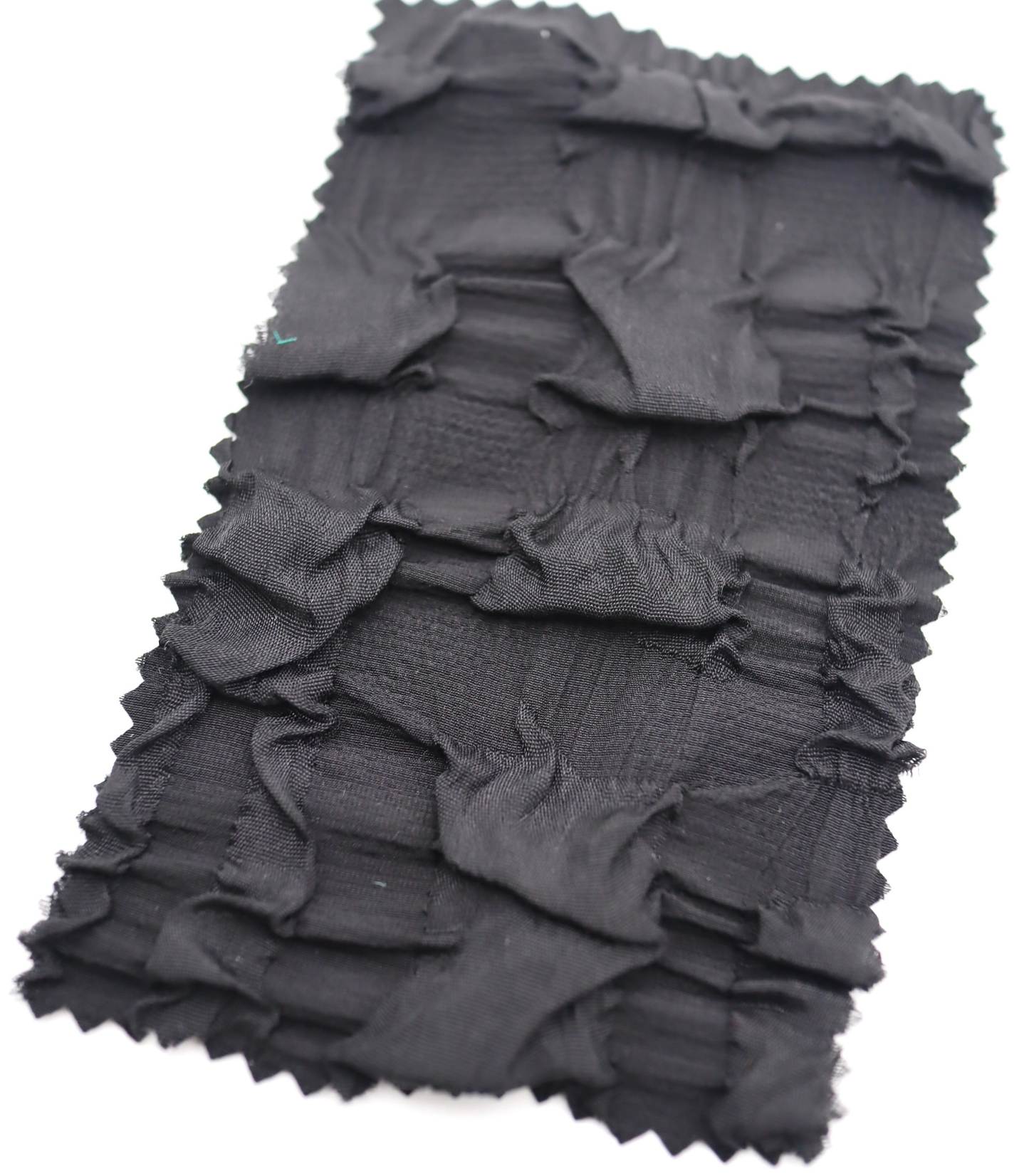 【25SS-406】ぽこぽこチェック柄立体ジャガードリップル　/0.5ｙあたり=～860円