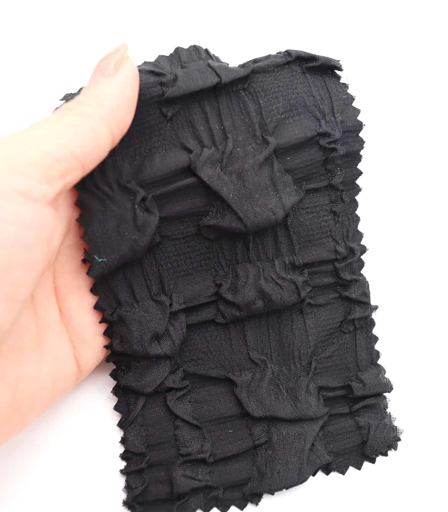 【25SS-406】ぽこぽこチェック柄立体ジャガードリップル　/0.5ｙあたり=～860円