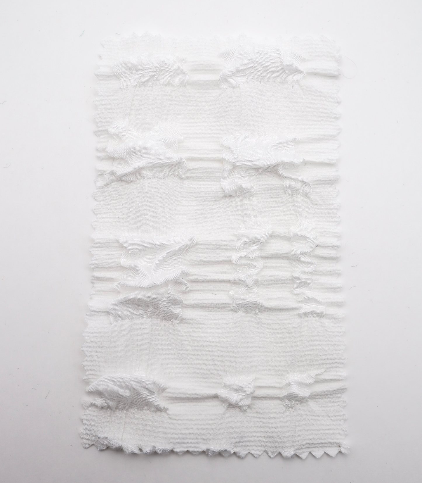 【25SS-406】ぽこぽこチェック柄立体ジャガードリップル　/0.5ｙあたり=～860円