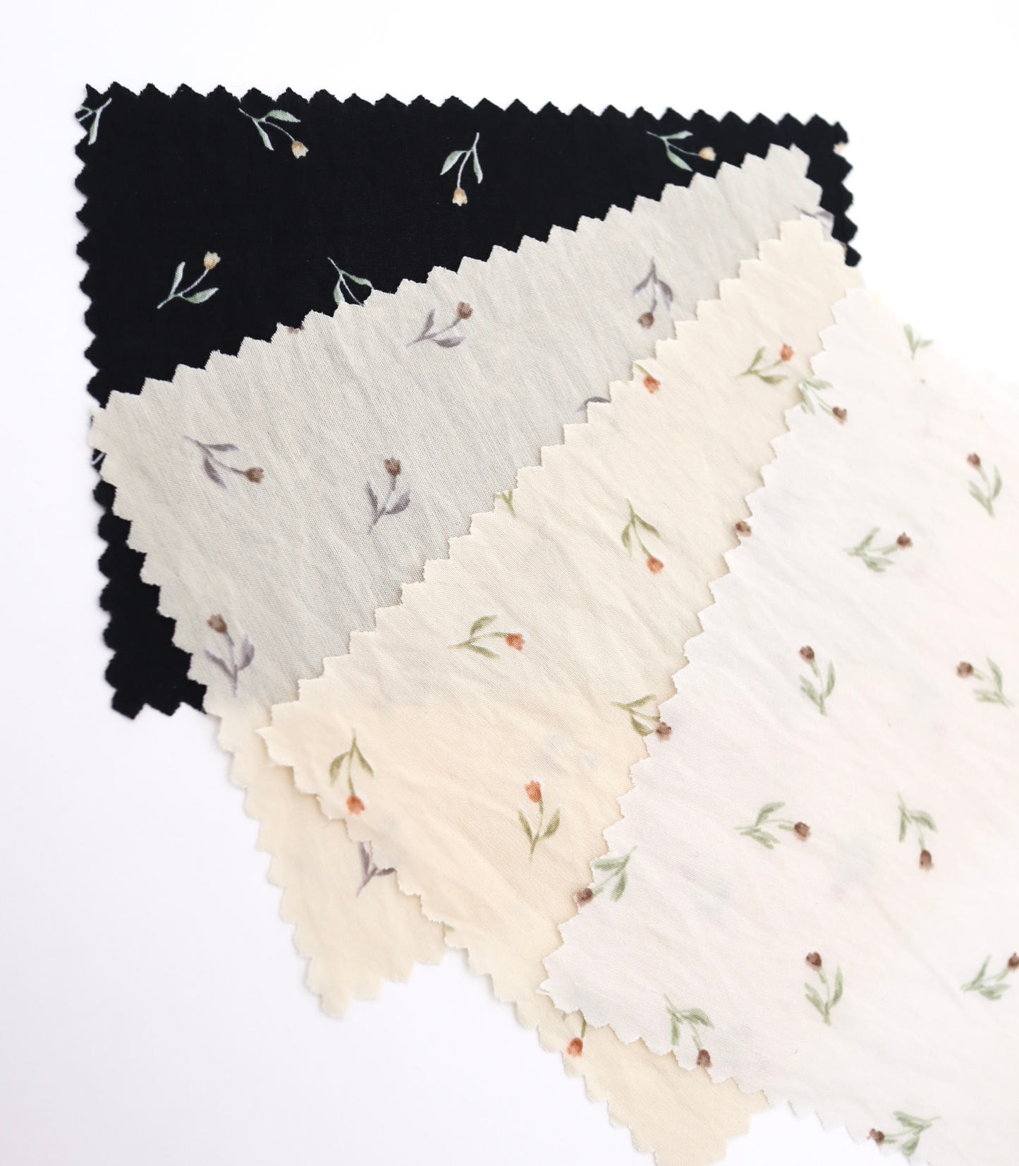 【25SS-422】チューリッププリントシアータフタワッシャー　/0.5ｙあたり＝～830円