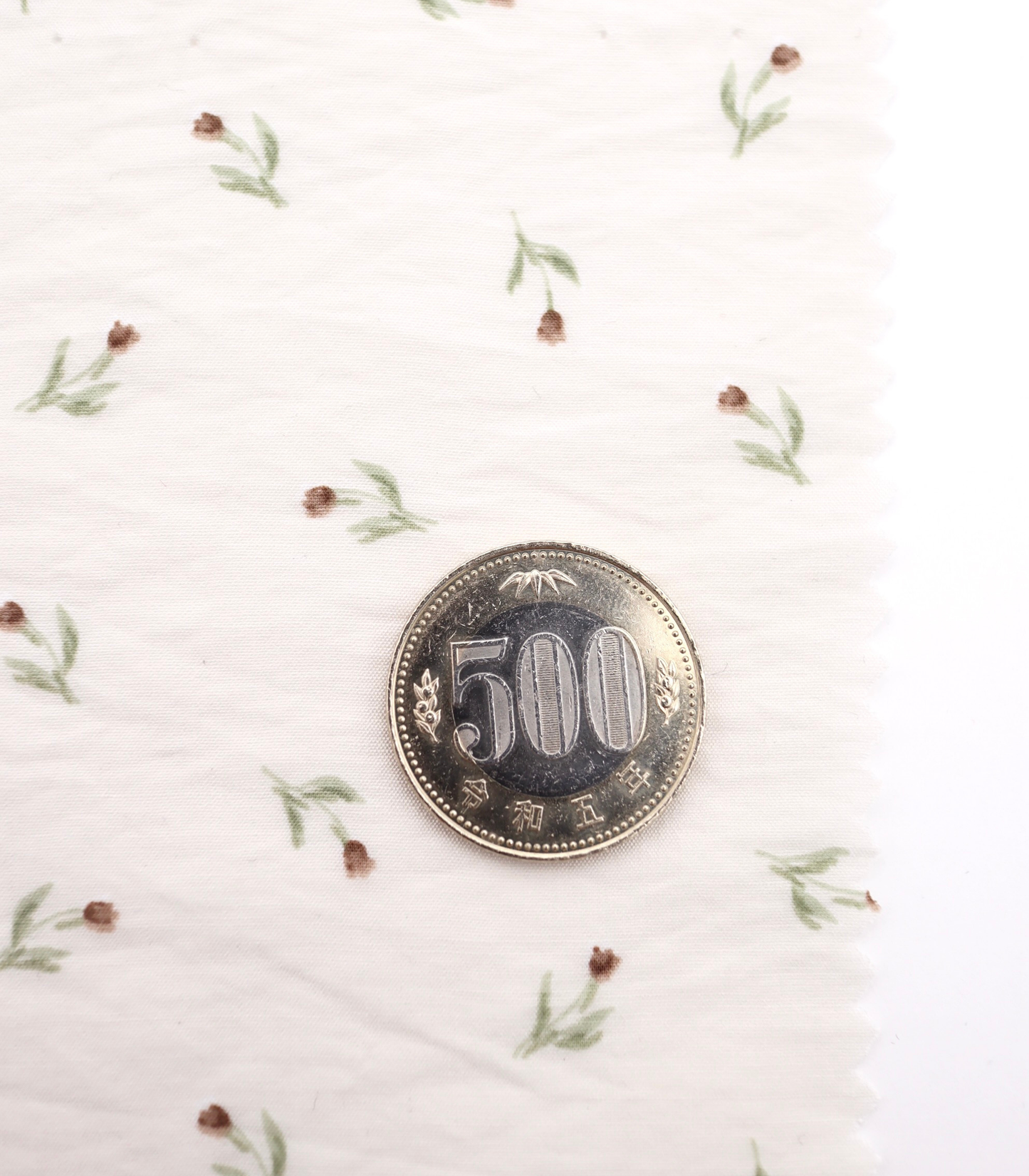 【25SS-422】チューリッププリントシアータフタワッシャー　/0.5ｙあたり＝～830円