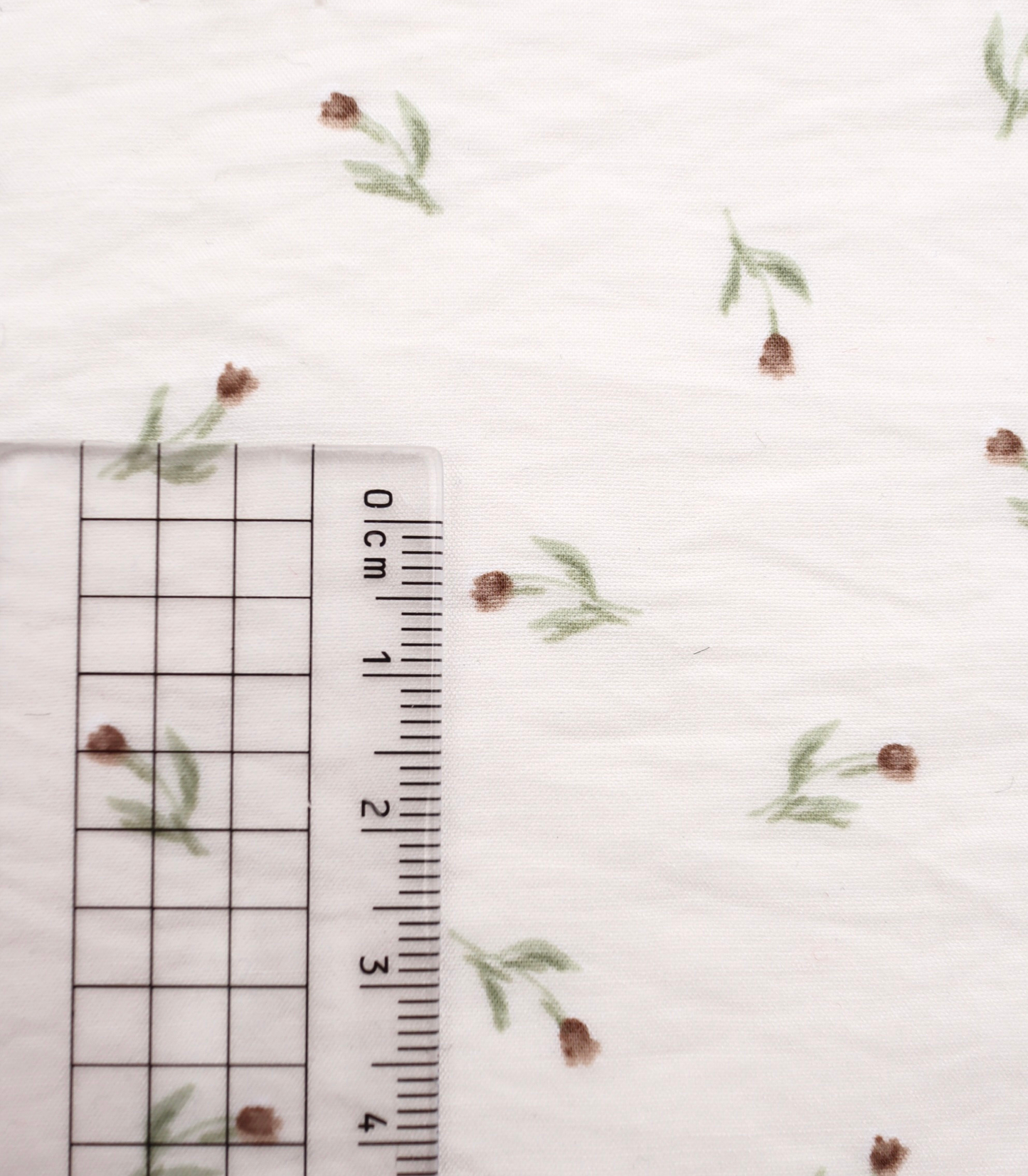 【25SS-422】チューリッププリントシアータフタワッシャー　/0.5ｙあたり＝～830円