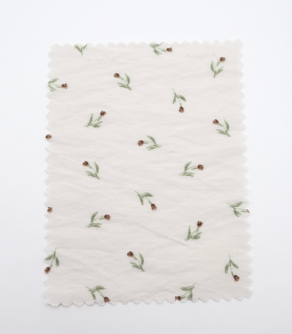 【25SS-422】チューリッププリントシアータフタワッシャー　/0.5ｙあたり＝～830円