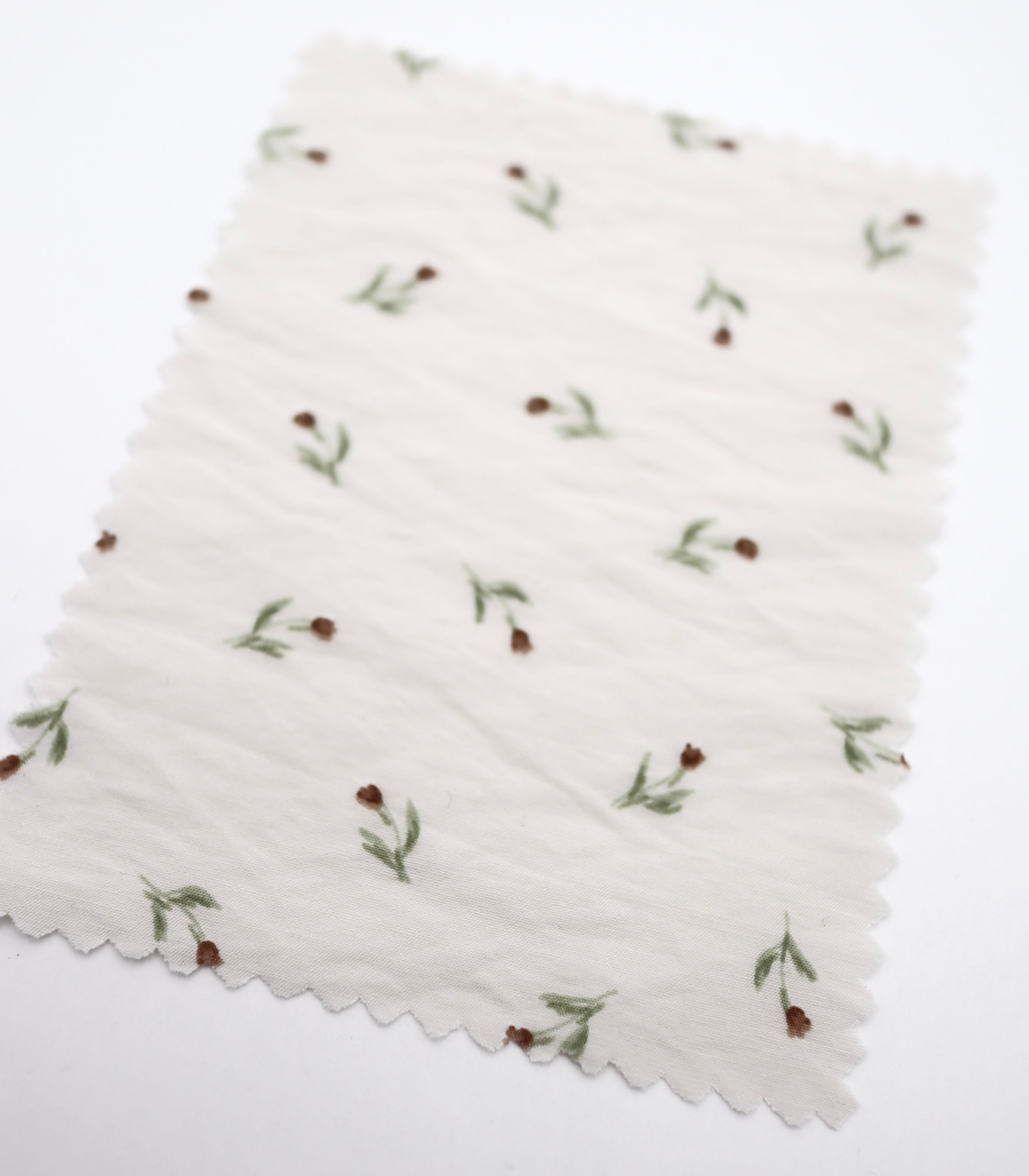 【25SS-422】チューリッププリントシアータフタワッシャー　/0.5ｙあたり＝～830円