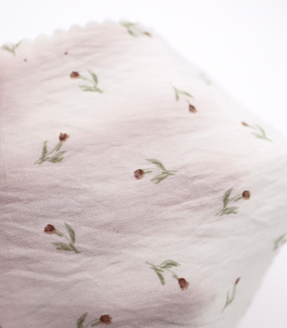 【25SS-422】チューリッププリントシアータフタワッシャー　/0.5ｙあたり＝～830円