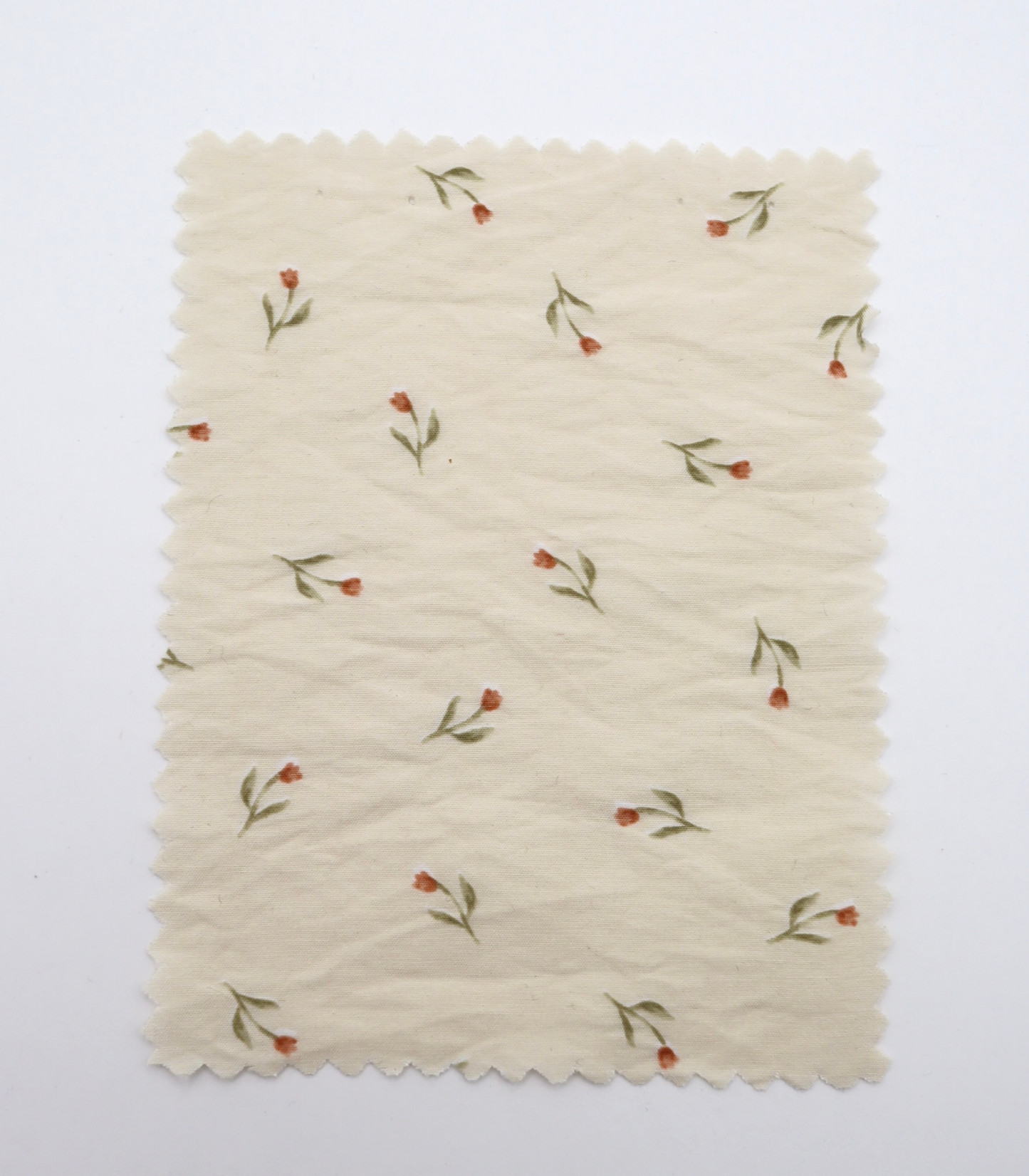 【25SS-422】チューリッププリントシアータフタワッシャー　/0.5ｙあたり＝～830円