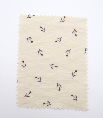 【25SS-422】チューリッププリントシアータフタワッシャー　/0.5ｙあたり＝～830円