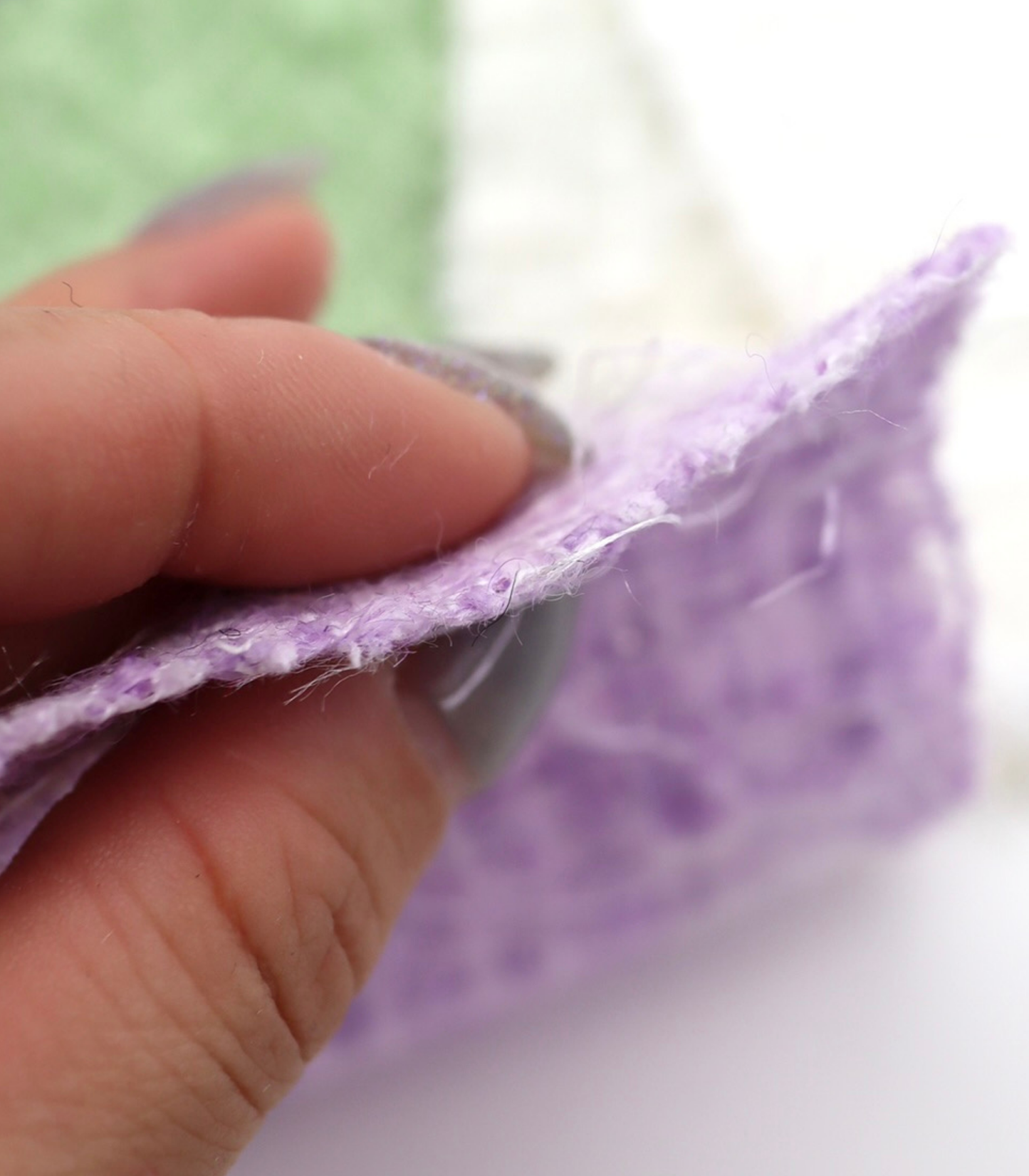 【25SS-158】キラキラフリンジミックスツイード　/0.5ｙあたり = ～1075円