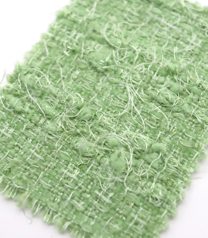 【25SS-158】キラキラフリンジミックスツイード　/0.5ｙあたり = ～1075円