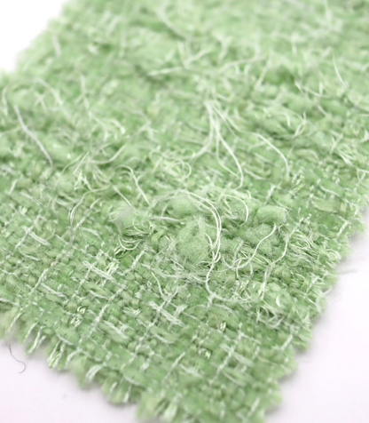 【25SS-158】キラキラフリンジミックスツイード　/0.5ｙあたり = ～1075円