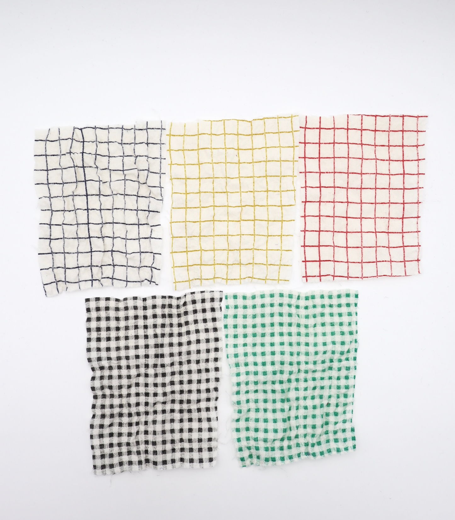 【25SS-436】チェックプリントしぼしぼシャーリング　/0.5ｙあたり=～835円