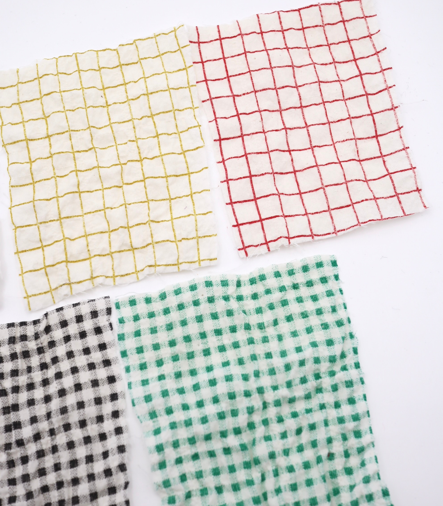 【25SS-436】チェックプリントしぼしぼシャーリング　/0.5ｙあたり=～835円