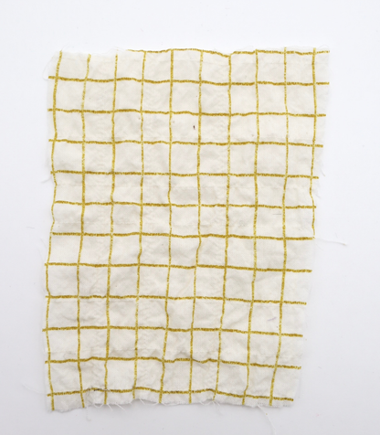 【25SS-436】チェックプリントしぼしぼシャーリング　/0.5ｙあたり=～835円